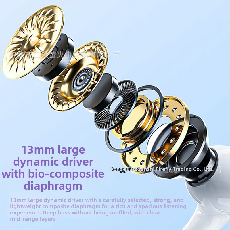 P210 Bezdrôtové slúchadlá True Wireless, dizajn čiastočne do ucha, potlačenie šumu, Bluetooth 5.4, dosah 10 m, výdrž batérie >8 h