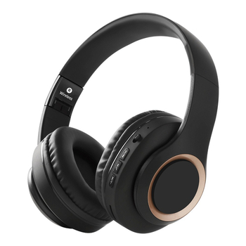 Безжични слушалки над ушите, сгъваем и прибиращ се дизайн, Bluetooth 5.3, обхват 20 м, IPX4, живот на батерията 15 ч
