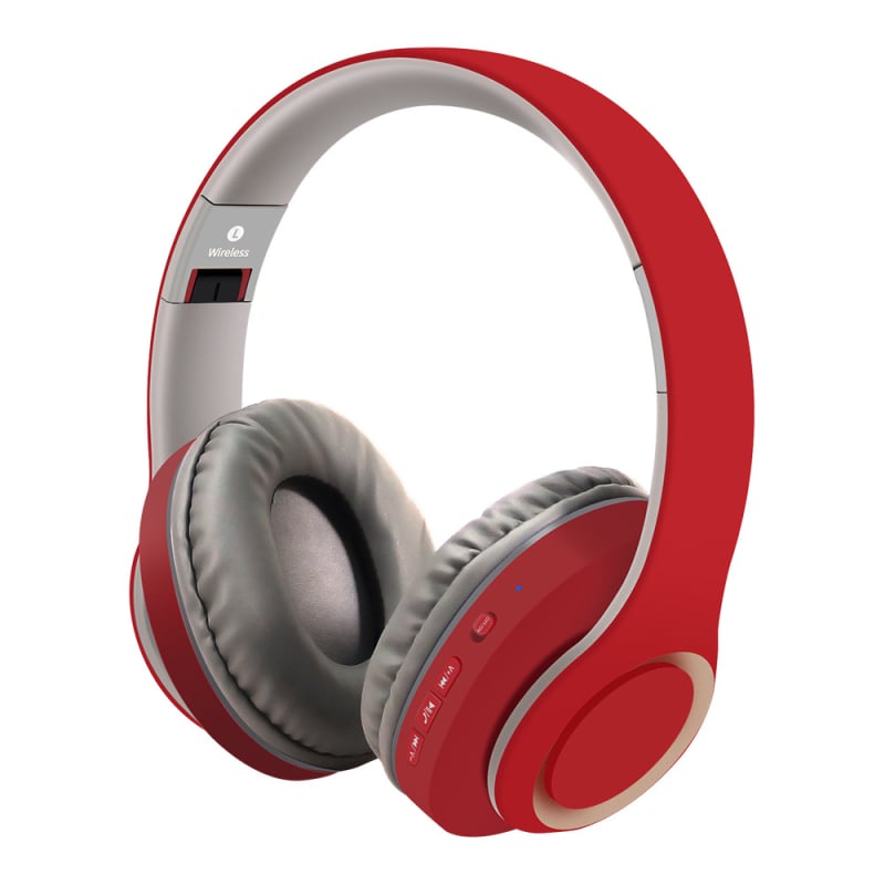 Безжични слушалки над ушите, сгъваем и прибиращ се дизайн, Bluetooth 5.3, обхват 20 м, IPX4, живот на батерията 15 ч