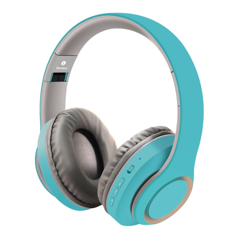 Безжични слушалки над ушите, сгъваем и прибиращ се дизайн, Bluetooth 5.3, обхват 20 м, IPX4, живот на батерията 15 ч