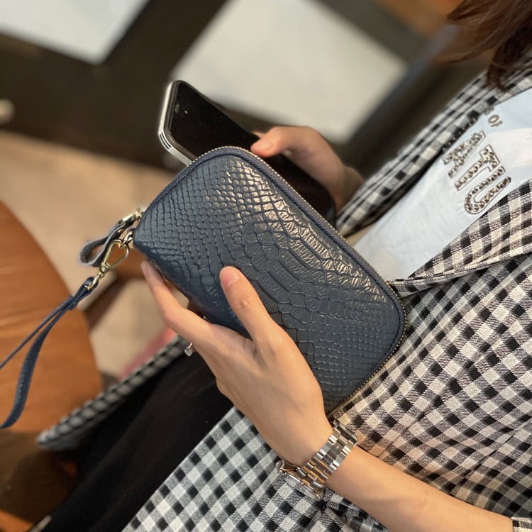 Ženska klutch torba od prave kože, model RY88816, branda McFigg/MAFIGGER, gradski stil jednostavnost