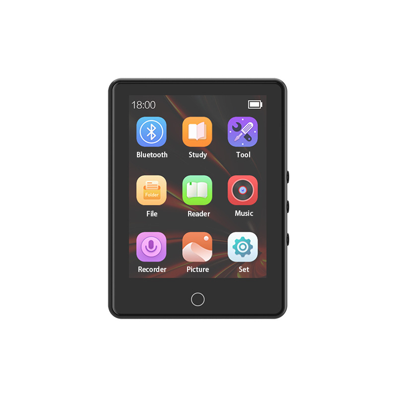 MP3 плеър с TF карта, USB 2.0 интерфейс, поддръжка на MP3/WMA/WAV формати, 450 mAh батерия до 5 дни работа, меню на 24 езика