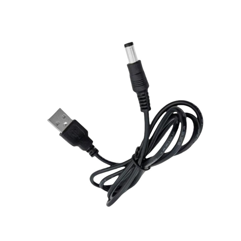 USB усилващ кабел за захранване 9V/12V към DC 5.5×2.1 мм, с 8 DC интерфейса