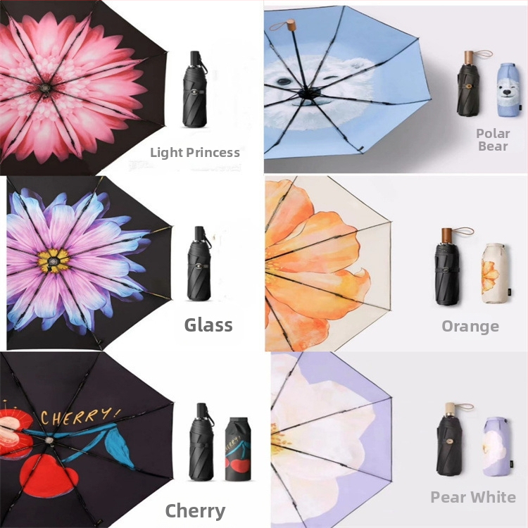 Ομπρέλα διπλού στρώματος για ενήλικες με UV προστασία UPF > 50, 24 ακτίνες, αλουμινένιο σκελετό και λαβή, ύφασμα βινύλιο 210T