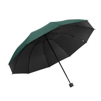 12 ribu lietussargs; manuāla atvēršana/aizvēršana; rāmis no tērauda; plastmasas rokturis; UPF < 40