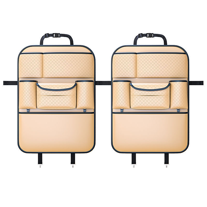 Torba za pohranu na stražnjem dijelu sjedala, viseći organizer od kože, marka General, za Cherete vozila, stil Nacionalni Vjetar, bez prilagodbe