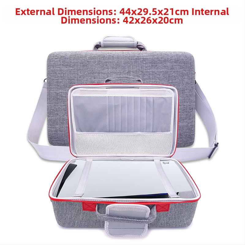 PS5 úložná taška na konzolu, EVA materiál, nosnosť 5 kg, modely 1881/1900/1959, šité spracovanie