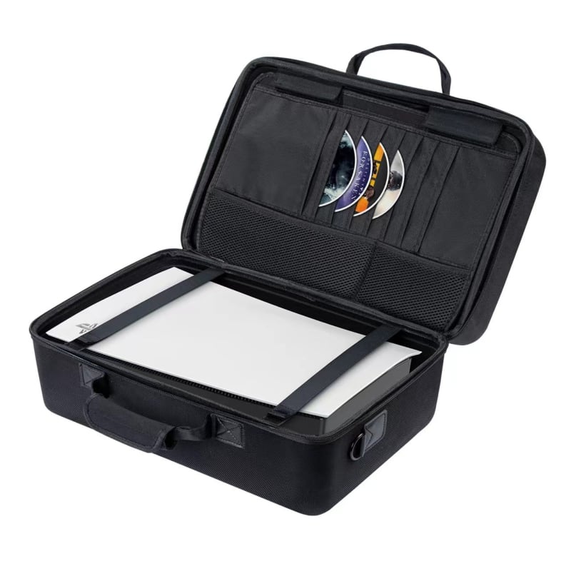 PS5 torba za pohranu konzole - prijenosna torba za dodatke, model XJ231, materijal: platno, nosivost: 5, 3C pakiranje elektroničkih proizvoda