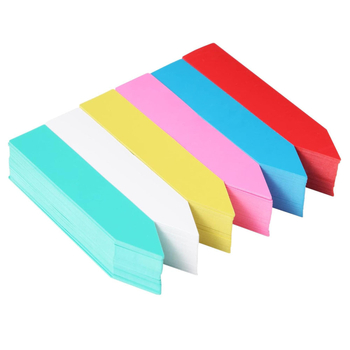 Ετικέτες παχύφυτων, πλαστικές, αδιάβροχες, σετ 100 τεμαχίων, για κήπο