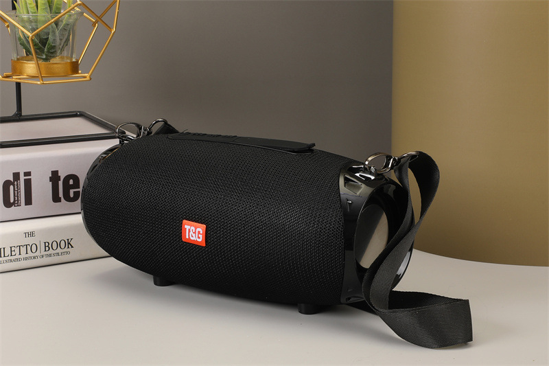 Υφασμάτινο Bluetooth ηχείο για εξωτερικούς χώρους, IPX2 αδιάβροχο, Bluetooth 5.0, 10W, εύρος συχνοτήτων 120Hz-20kHz, ενσωματωμένη μπαταρία 1200-2000mAh