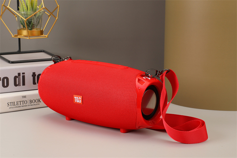 Υφασμάτινο Bluetooth ηχείο για εξωτερικούς χώρους, IPX2 αδιάβροχο, Bluetooth 5.0, 10W, εύρος συχνοτήτων 120Hz-20kHz, ενσωματωμένη μπαταρία 1200-2000mAh