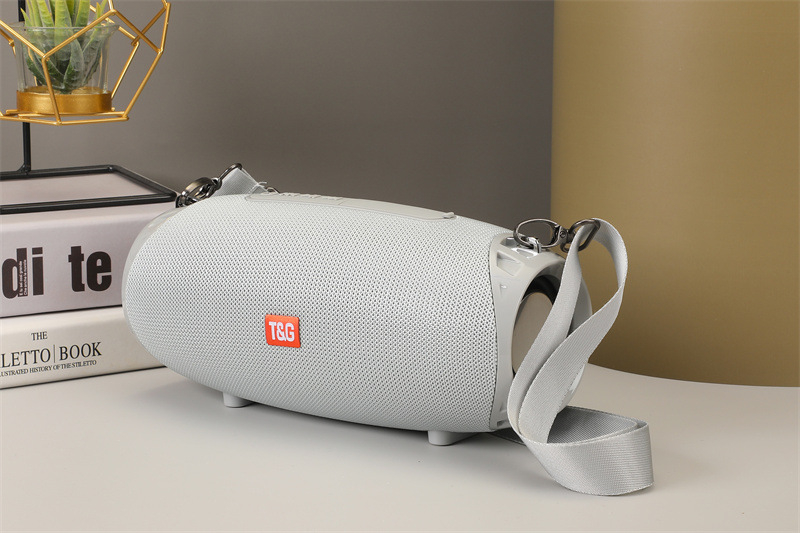 Υφασμάτινο Bluetooth ηχείο για εξωτερικούς χώρους, IPX2 αδιάβροχο, Bluetooth 5.0, 10W, εύρος συχνοτήτων 120Hz-20kHz, ενσωματωμένη μπαταρία 1200-2000mAh