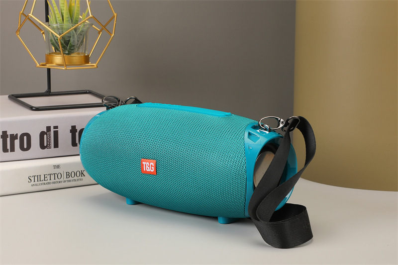 Υφασμάτινο Bluetooth ηχείο για εξωτερικούς χώρους, IPX2 αδιάβροχο, Bluetooth 5.0, 10W, εύρος συχνοτήτων 120Hz-20kHz, ενσωματωμένη μπαταρία 1200-2000mAh