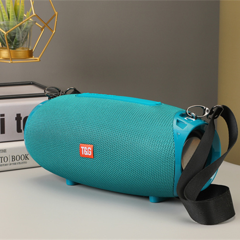 Υφασμάτινο Bluetooth ηχείο για εξωτερικούς χώρους, IPX2 αδιάβροχο, Bluetooth 5.0, 10W, εύρος συχνοτήτων 120Hz-20kHz, ενσωματωμένη μπαταρία 1200-2000mAh