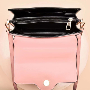 Geantă PU în stil street trend, cu design Locomotive, de la Emperor Rhinoceros, crossbody/pe umăr, închidere cu fermoar, formă orizontală pătrată, buzunar interior