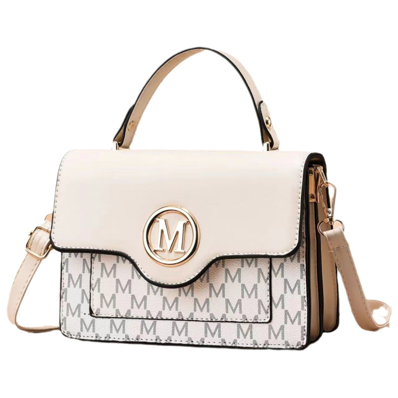 Geantă PU în stil street trend, cu design Locomotive, de la Emperor Rhinoceros, crossbody/pe umăr, închidere cu fermoar, formă orizontală pătrată, buzunar interior