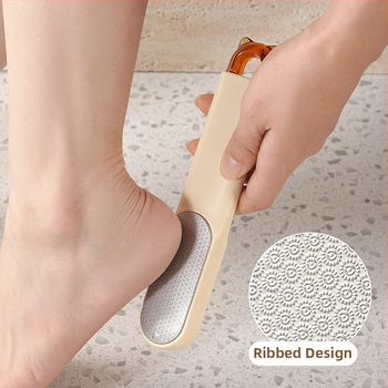 Εργαλείο λείανσης ποδιών για αφαίρεση νεκρών κυττάρων από πέλματα και φτέρνες – Πολυλειτουργική βούρτσα καθαρισμού ποδιών και απολέπισης (Υλικά: ABS, PC, 430 ανοξείδωτος χάλυβας, TPR; Σχήμα λίθου: Οβάλ; Μάρκα: Xingyang)
