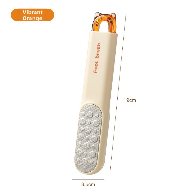 Εργαλείο λείανσης ποδιών για αφαίρεση νεκρών κυττάρων από πέλματα και φτέρνες – Πολυλειτουργική βούρτσα καθαρισμού ποδιών και απολέπισης (Υλικά: ABS, PC, 430 ανοξείδωτος χάλυβας, TPR; Σχήμα λίθου: Οβάλ; Μάρκα: Xingyang)