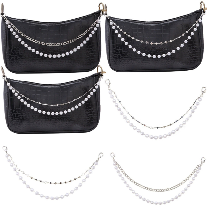 Wenbei metalni kaiš za torbu s ručno izrađenim privjeskom od dijamanta u obliku leptira i zvijezde, proljeće 2024, gradska jednostavnost, životinjski uzorak