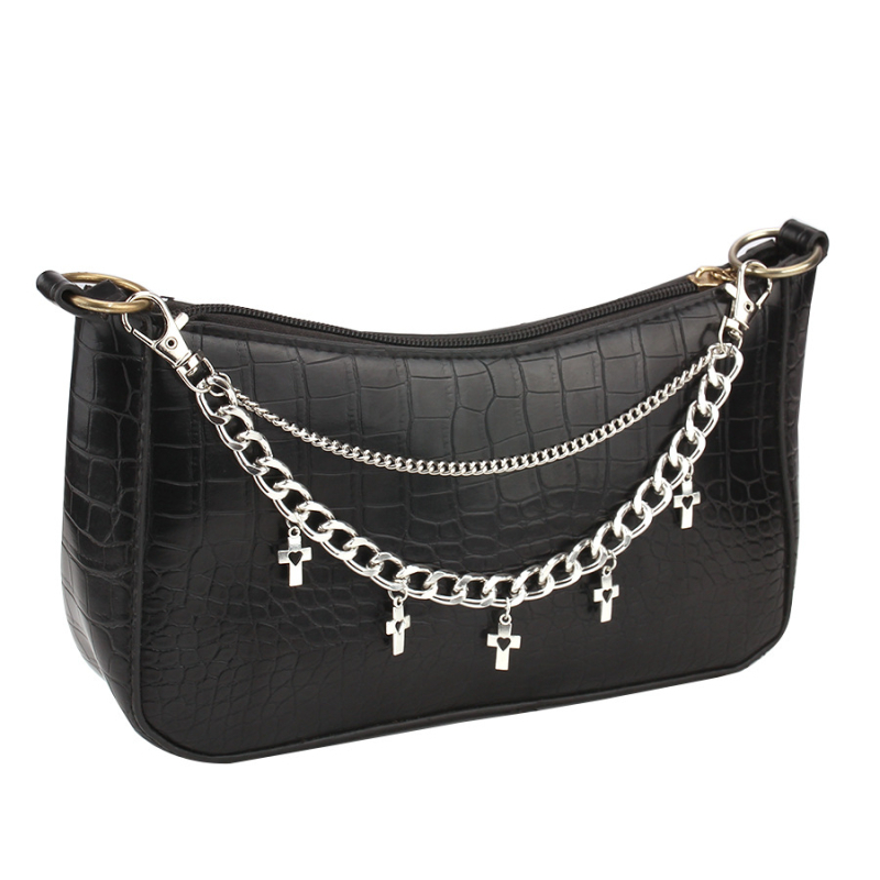 Wenbei metalni kaiš za torbu s ručno izrađenim privjeskom od dijamanta u obliku leptira i zvijezde, proljeće 2024, gradska jednostavnost, životinjski uzorak