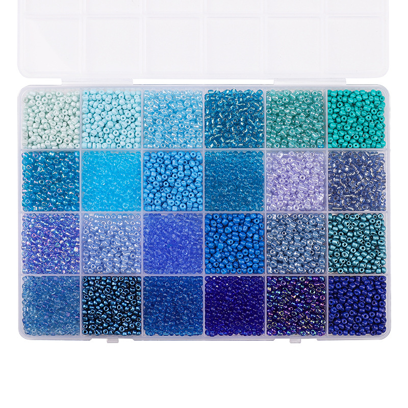 DIY Kit accesorii cu mărgele din sticlă - Material: Sticlă/Glazură - Tratare: Altă - Toamnă 2024