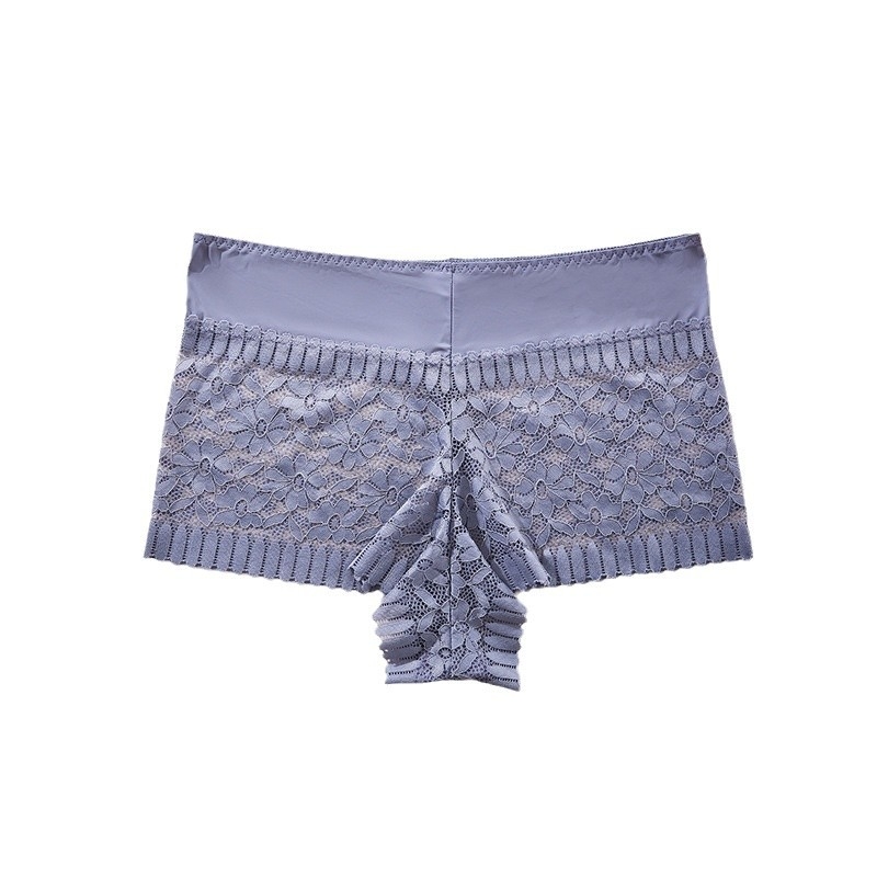 Γυναικείο εσώρουχο σε μεγάλο μέγεθος, ψηλή ζώνη, δαντέλα Ice Silk, νάιλον 90–95%, επένδυση καβάλου 100% βαμβάκι, διαπνέον, σηκώνει τους γλουτούς, σχέδιο: μονόχρωμο ή λουλούδια