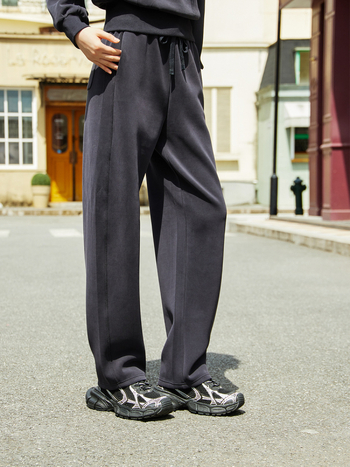 Дамски спортни панталони Бананов стил, свободна кройка, средна талия, полиестерна материя, висока еластичност