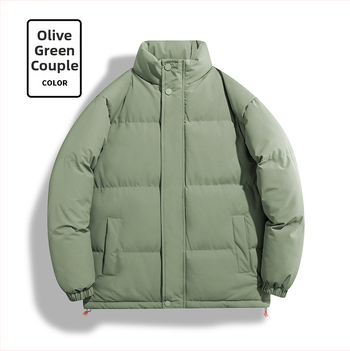 Памучно палто - стояща яка без качулка; 100% полиестер; пълнеж: полиестер-памук; подплата: полиестер