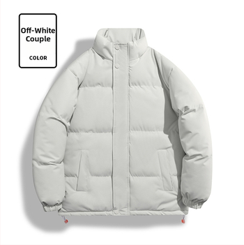 Памучно палто - стояща яка без качулка; 100% полиестер; пълнеж: полиестер-памук; подплата: полиестер