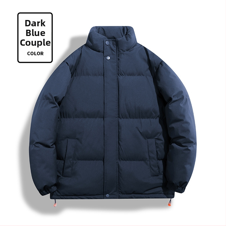 Памучно палто - стояща яка без качулка; 100% полиестер; пълнеж: полиестер-памук; подплата: полиестер