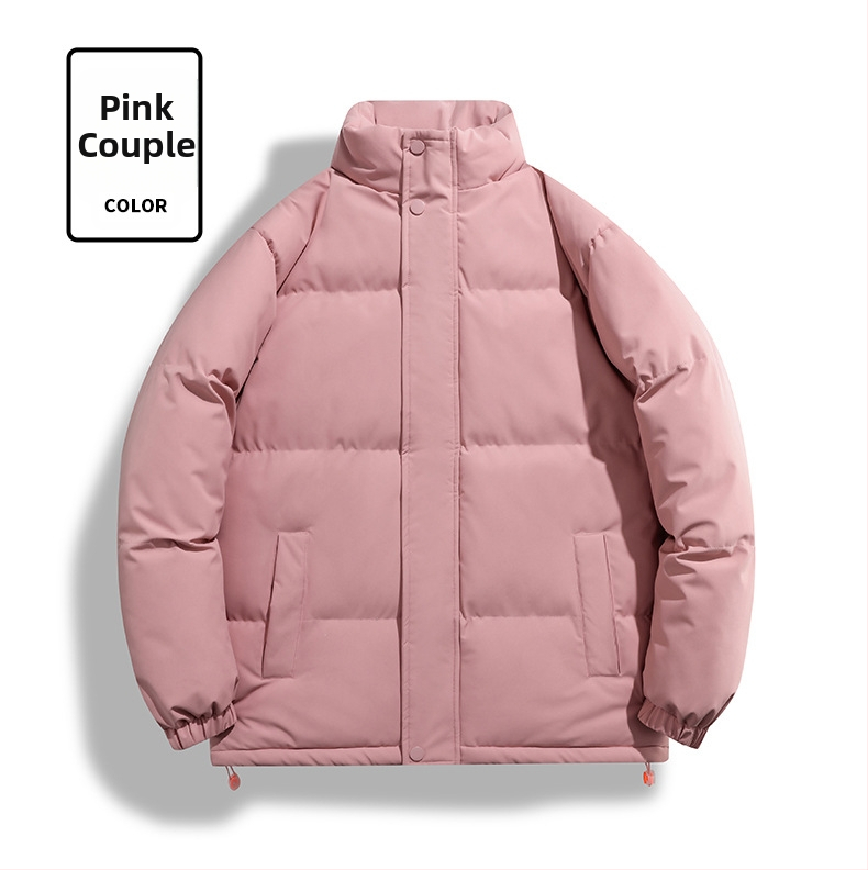 Памучно палто - стояща яка без качулка; 100% полиестер; пълнеж: полиестер-памук; подплата: полиестер