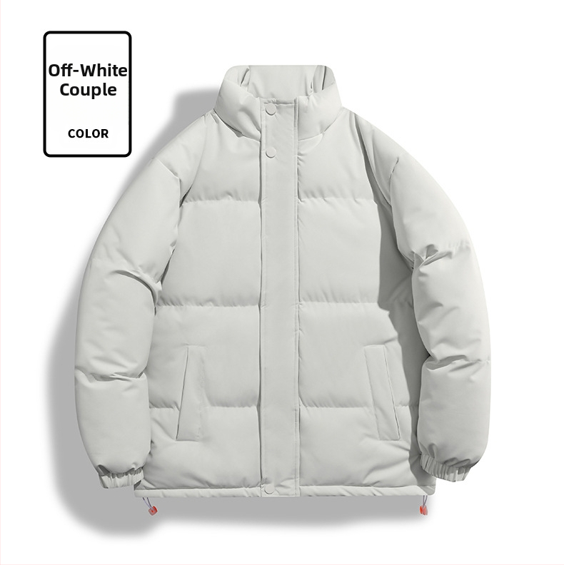 Памучно палто - стояща яка без качулка; 100% полиестер; пълнеж: полиестер-памук; подплата: полиестер