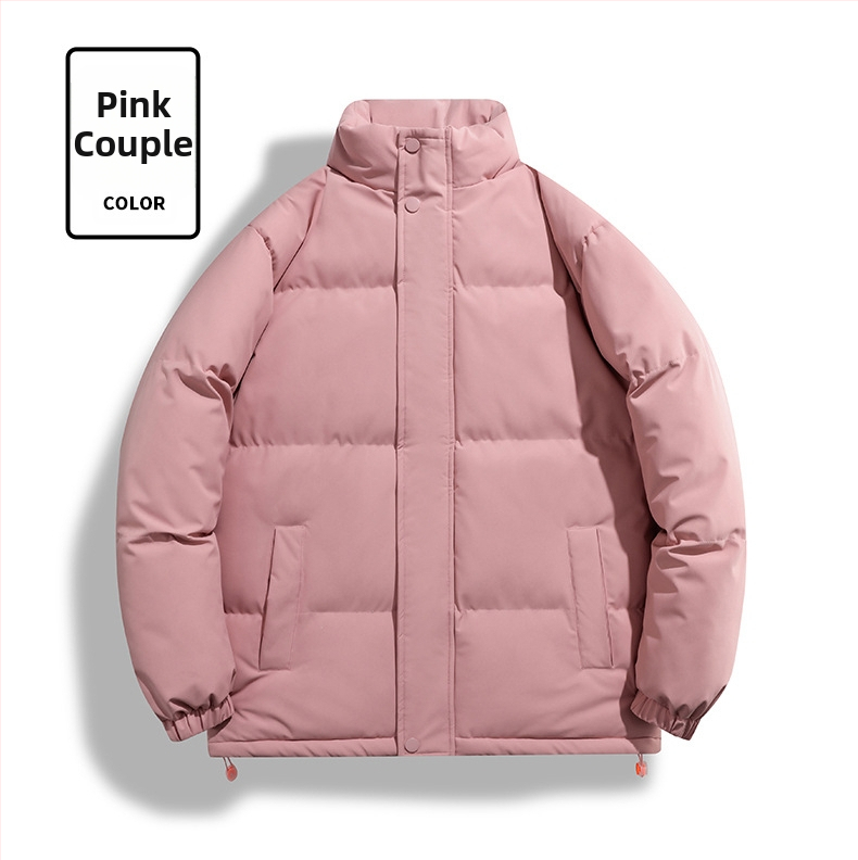 Памучно палто - стояща яка без качулка; 100% полиестер; пълнеж: полиестер-памук; подплата: полиестер