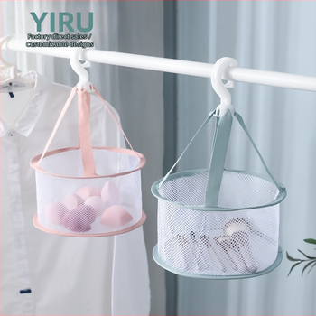 Coix poliestera žāvēšanas grozs sejas otu un sūklīšu uzglabāšanai — moderns minimālistiskais stils, saliekams, iepakojumā 200 gab., uzsākts 2021