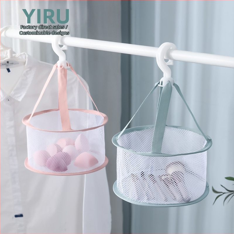 Coix poliestera žāvēšanas grozs sejas otu un sūklīšu uzglabāšanai — moderns minimālistiskais stils, saliekams, iepakojumā 200 gab., uzsākts 2021