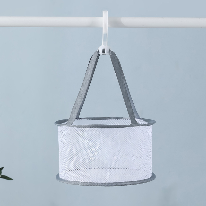 Coix poliestera žāvēšanas grozs sejas otu un sūklīšu uzglabāšanai — moderns minimālistiskais stils, saliekams, iepakojumā 200 gab., uzsākts 2021