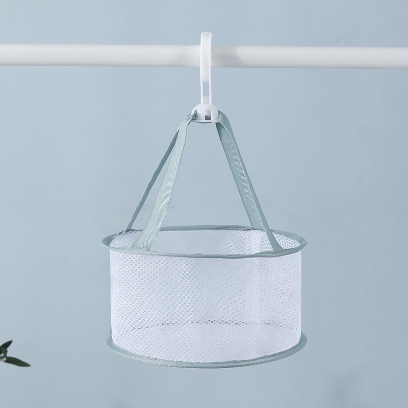 Coix poliestera žāvēšanas grozs sejas otu un sūklīšu uzglabāšanai — moderns minimālistiskais stils, saliekams, iepakojumā 200 gab., uzsākts 2021