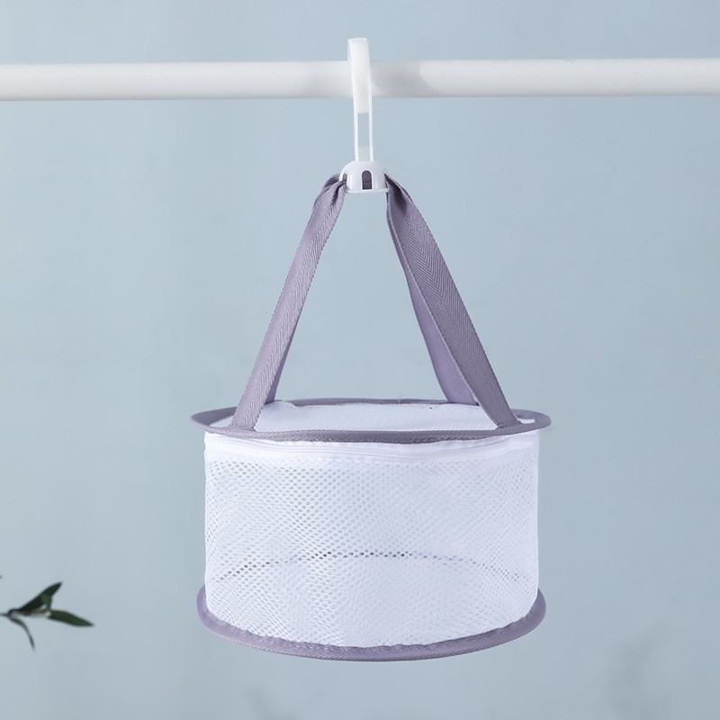 Coix poliestera žāvēšanas grozs sejas otu un sūklīšu uzglabāšanai — moderns minimālistiskais stils, saliekams, iepakojumā 200 gab., uzsākts 2021