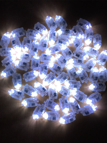 LED светлина с форма на куршум за плаващи балони – сватбена украса, 110V, марка Unique, стил религиозен/висок