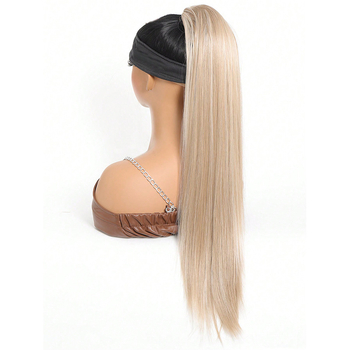 Parūka ar astiņu — garas taisnas cirtas, viegls, dabīgs izskats; Modelis: astiņa ar auklu; Materiāls: augstas temperatūras šķiedra; Zīmols: QUEEN YANG/PRINCESS YANG; Izcelsme: Henana.