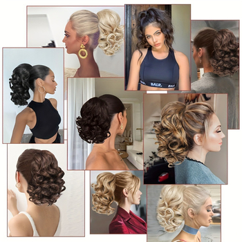 Frizūra ar asti un auklu – īsa aste, Romas rulona stils | Modelis py284; matu saišķi; augsttemperatūras vadss; mehānisms