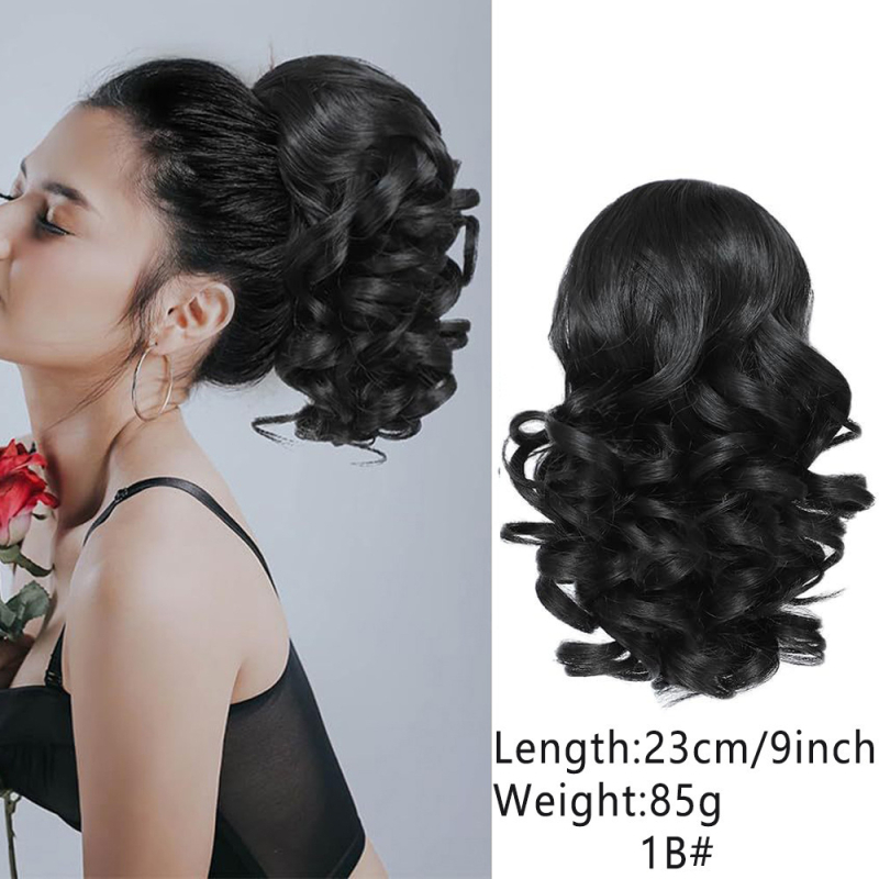 Frizūra ar asti un auklu – īsa aste, Romas rulona stils | Modelis py284; matu saišķi; augsttemperatūras vadss; mehānisms