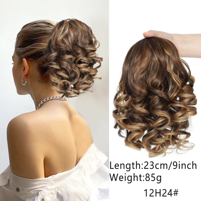 Frizūra ar asti un auklu – īsa aste, Romas rulona stils | Modelis py284; matu saišķi; augsttemperatūras vadss; mehānisms