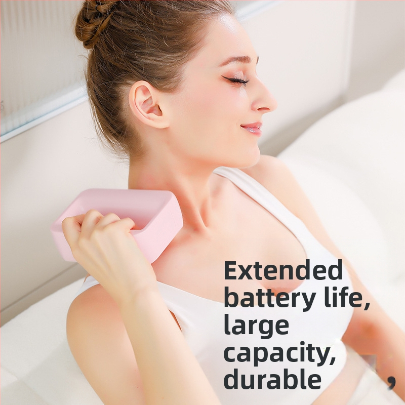 Професионален масажор за фасция с вибриращ пръстен за йога – четков мотор, ABS корпус, 5+ скорости, вградена батерия 1000–1200 mAh, шум 36–45 dB