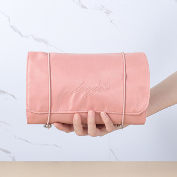 Τσαντάκι μακιγιάζ, αποσπώμενο, 4-σε-1, για ταξίδια, κυβοειδές σχήμα, Oxford ύφασμα