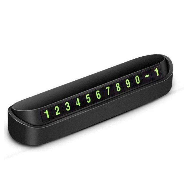 Временна паркинг номерна табела със скрита метална ролкова конструкция, модел T2, метална изработка, отпечатано лого, персонализация.