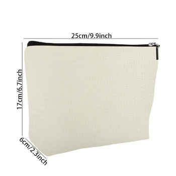 Bohemiska kosmētikas soma ar abpusēju ģeometrisku rakstu, universāla, no poliester auduma ar poliester oderei, elpojoša, ultra viegla, paplašināma uzglabāšanai