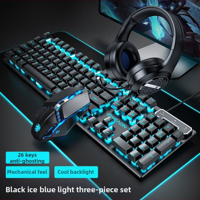 Forerunner GX30Z клавиатура с механично усещане, проводна, 87 клавиша, RGB подсветка, ABS корпус, кабел 1,5 м