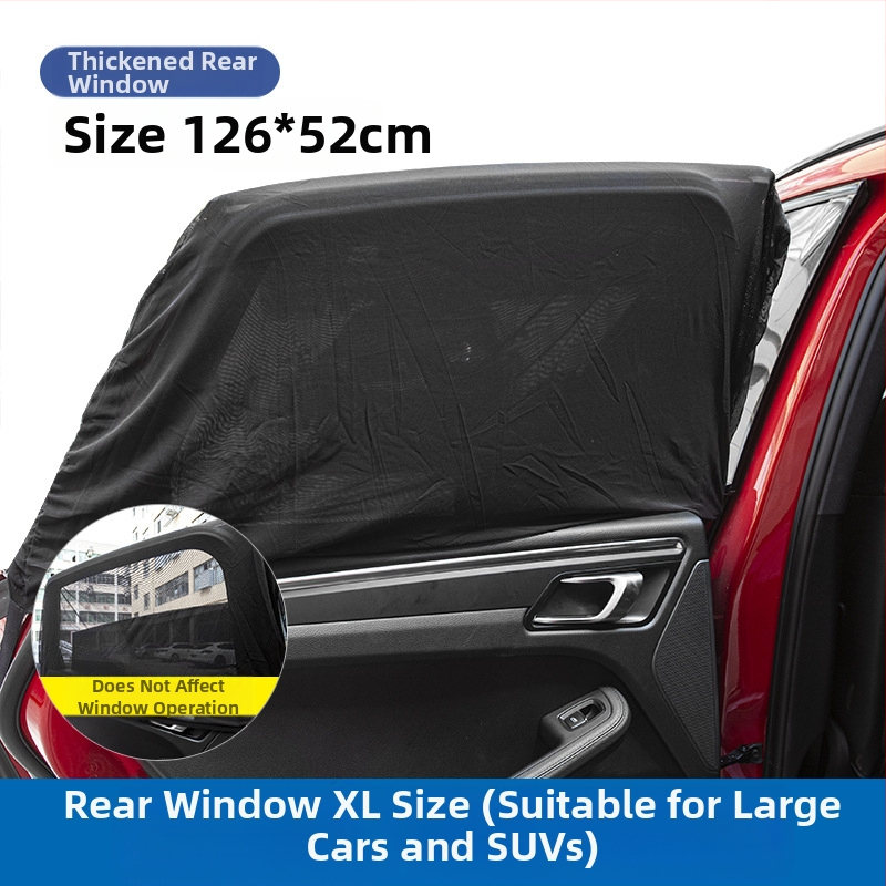 Automobilio lango moskitų tinklelis su lipniniu montavimu, universalus, svoris 0.18 kg