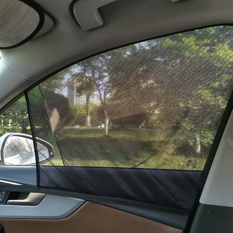 Automobilio lango moskitų tinklelis su lipniniu montavimu, universalus, svoris 0.18 kg